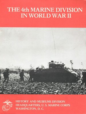 cover image of The 4th Marine Division In World War II